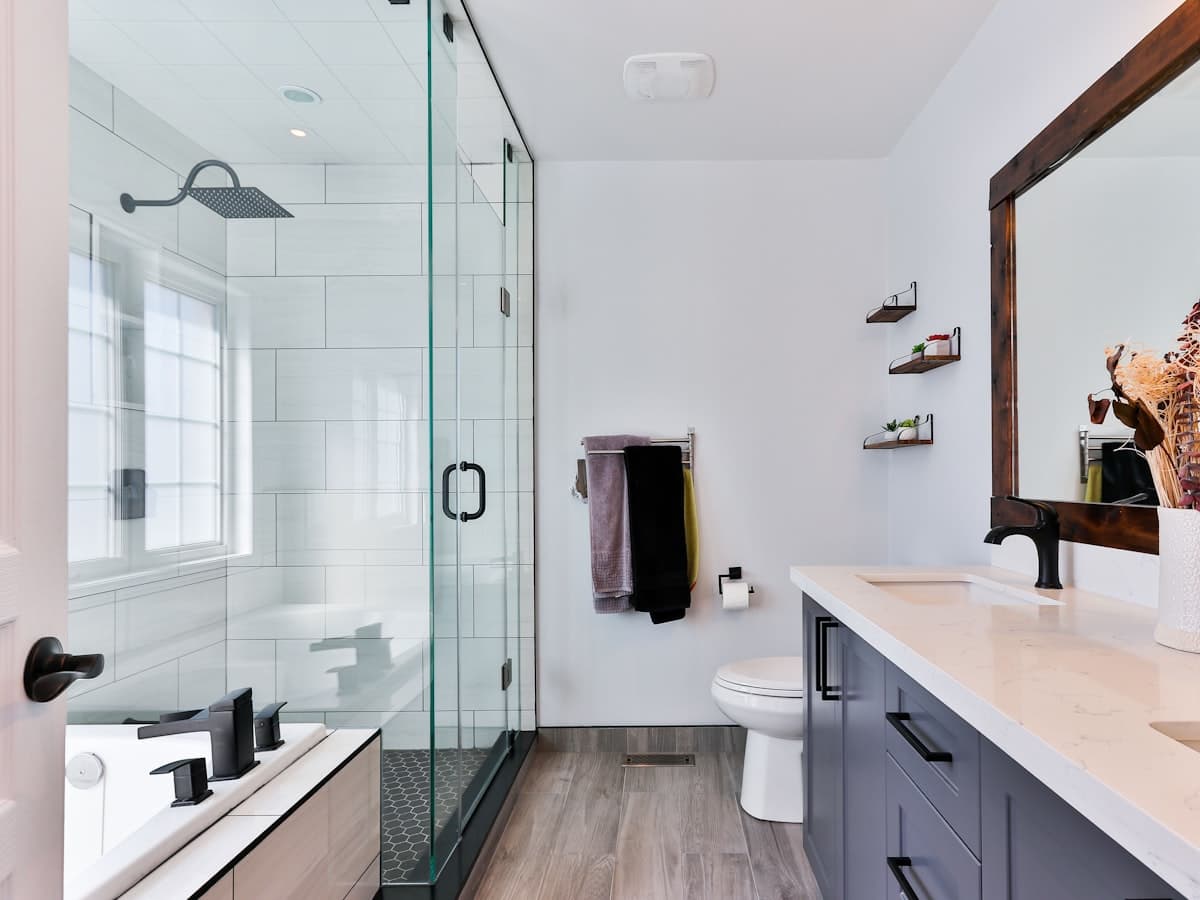 Renovated bathroom
